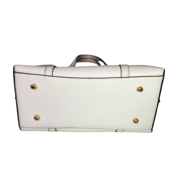 Tory Burch Small Leather Perry Triple Compartment Tote Bag 10x10 - Picture 7 of 11